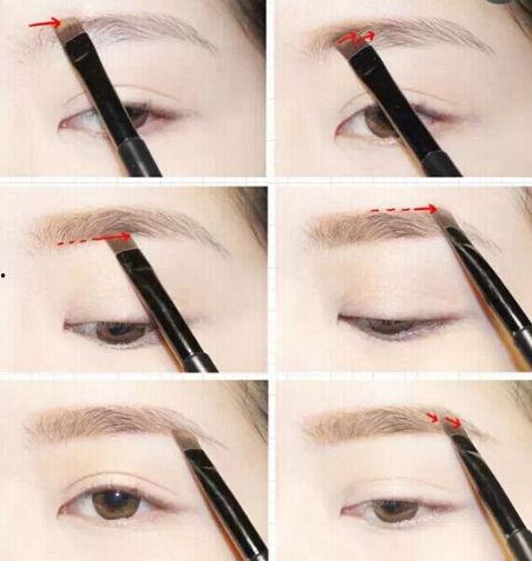 教程一字眉毛视频